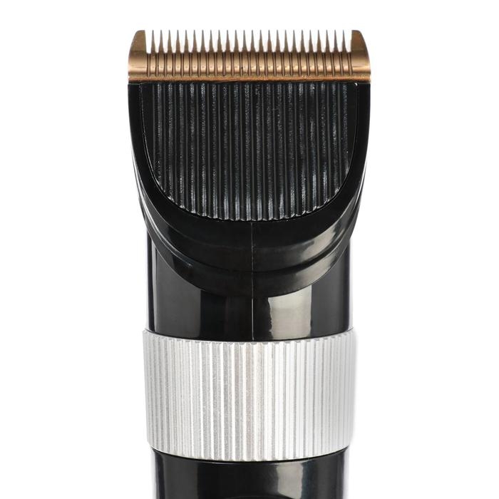 Машинка для стрижки Sakura SA-5177BK, 4 насадки, 3/6/9/12 мм, керамика, АКБ, чёрная Машинка для стрижки Sakura SA-5177BK, 4 насадки, 3/6/9/12 мм, керамика, АКБ, чёрная