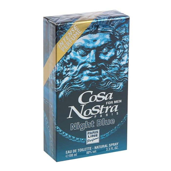 Туалетная вода мужская Cosa Nostra Night Blue Intense Perfume, 100 мл Туалетная вода мужская Cosa Nostra Night Blue Intense Perfume, 100 мл