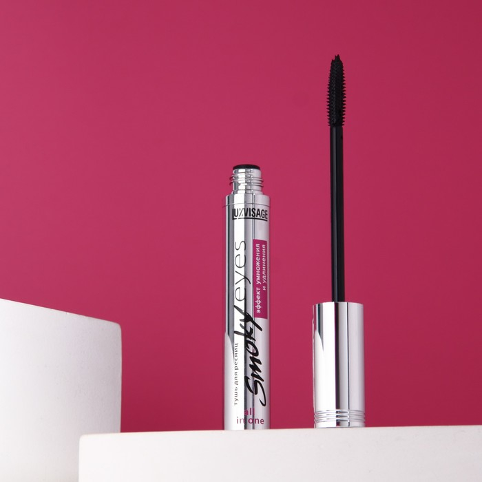 Тушь для ресниц Luxvisage Smoky Eyes эффект умножения и удлинения Тушь для ресниц Luxvisage Smoky Eyes эффект умножения и удлинения
