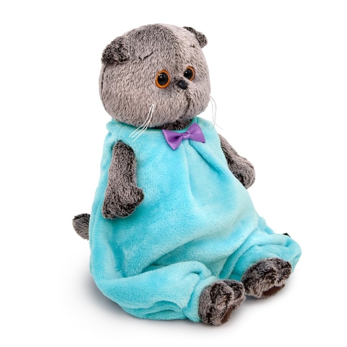 Мягкая игрушка «Басик в объёмном комбинезоне», 19 см Мягкая игрушка «Басик в объёмном комбинезоне», 19 см