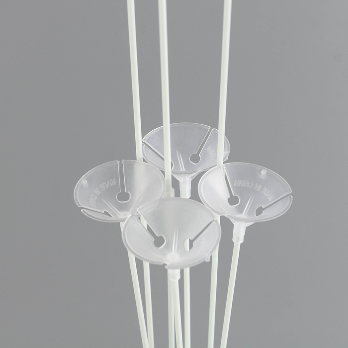 Стойка для воздушных шаров на 7 шаров, высота 80 см Стойка для воздушных шаров на 7 шаров, высота 80 см