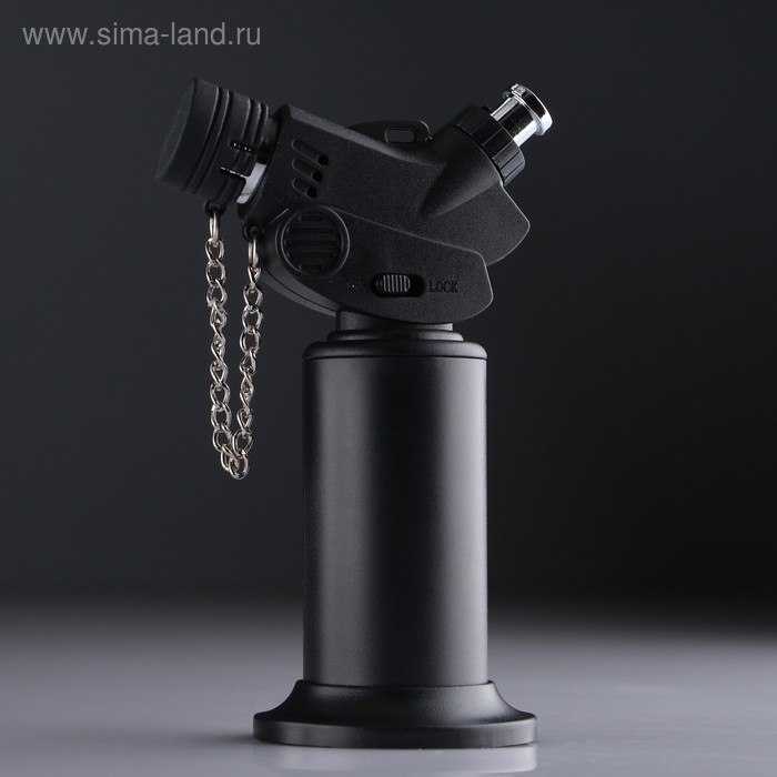 Горелка газовая, 5 х 7 х 11.5 см, черная Горелка газовая, 5 х 7 х 11.5 см, черная