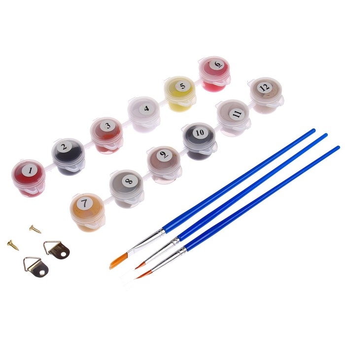 Картина по номерам на холсте с подрамником «Стиль», 20х30 см Картина по номерам на холсте с подрамником «Стиль», 20х30 см