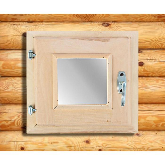 Окно, 30×30см, двойное стекло ЛИПА Окно, 30×30см, двойное стекло ЛИПА