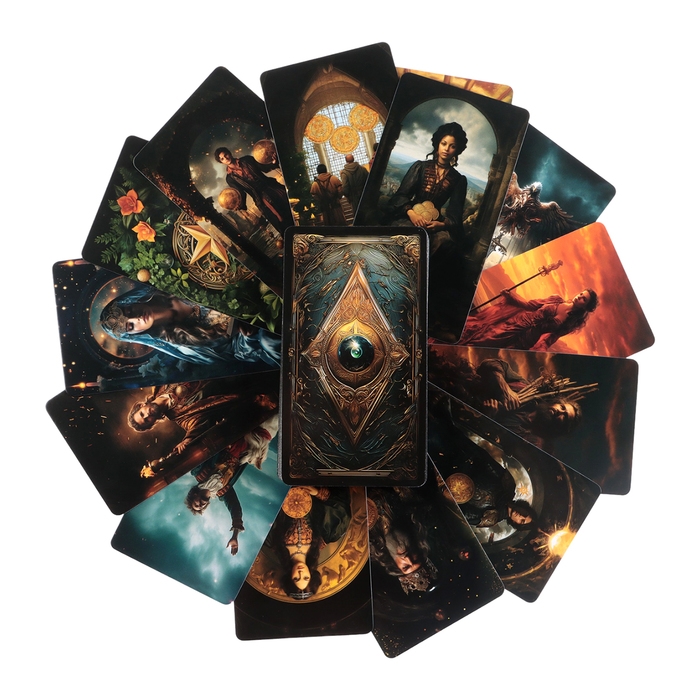 Карты Таро Карты Таро "Око", 78 л, карта 6.6 х 12 см