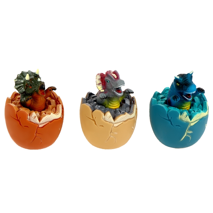 Мялка «Динозавры» световая, звуковая, виды МИКС Мялка «Динозавры» световая, звуковая, виды МИКС