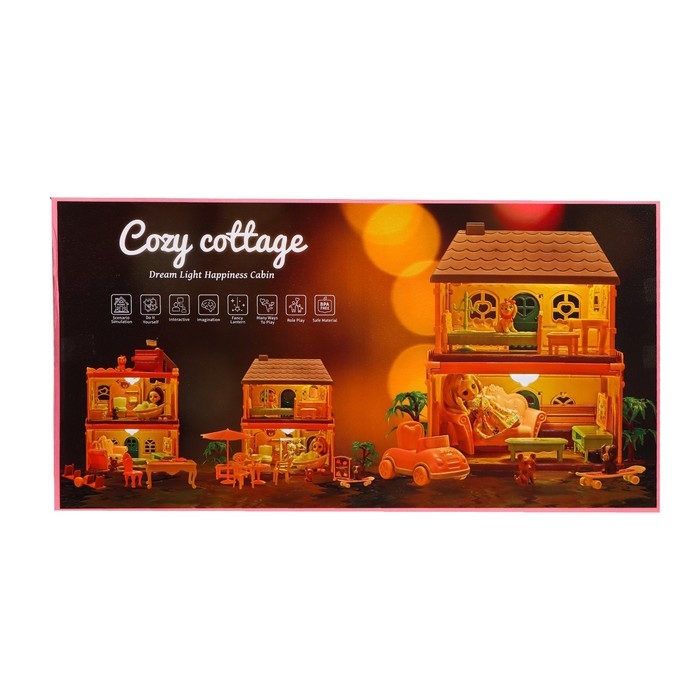 Дом для кукол «Кукольный дом» с куклой и аксессуарами