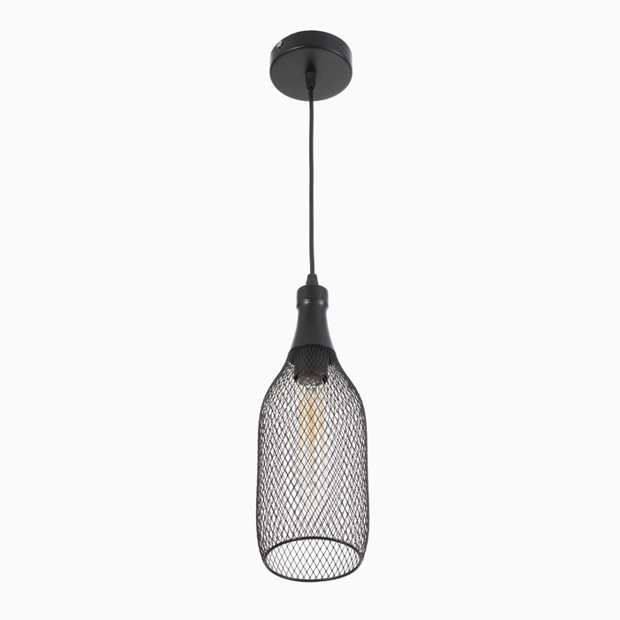 Люстра Люстра "Бокал" 1х60Вт Е27 Чёрный