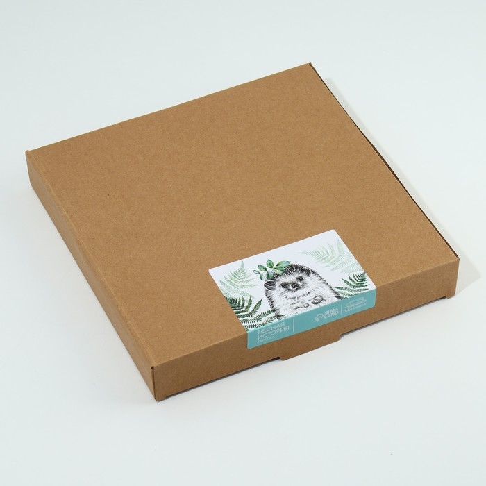 Тарелка керамическая «Ёжик», 25.5 см, цвет белый Тарелка керамическая «Ёжик», 25.5 см, цвет белый