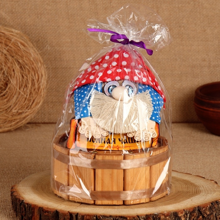 Оберег-копилка Оберег-копилка "Дом - полная чаша", 22 х 17 см, микс