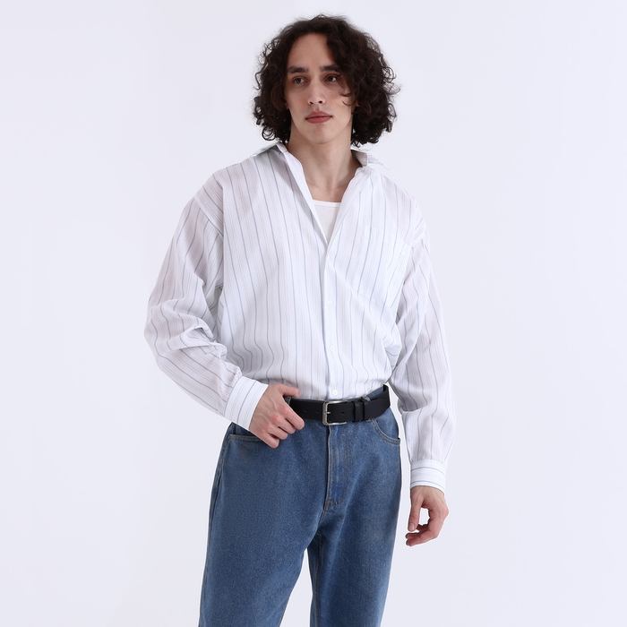 Ремень мужской, ширина 4 см, винт, пряжка металл, цвет чёрный Ремень мужской, ширина 4 см, винт, пряжка металл, цвет чёрный