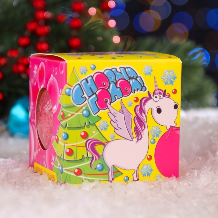 Бомбочка для ванн Бомбочка для ванн " С Новым Годом !", 130 г