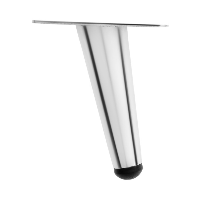 Опора мебельная CAPPIO OP07, h=100 мм ,толщ площ 1,8,  цвет хром Опора мебельная CAPPIO OP07, h=100 мм ,толщ площ 1,8,  цвет хром