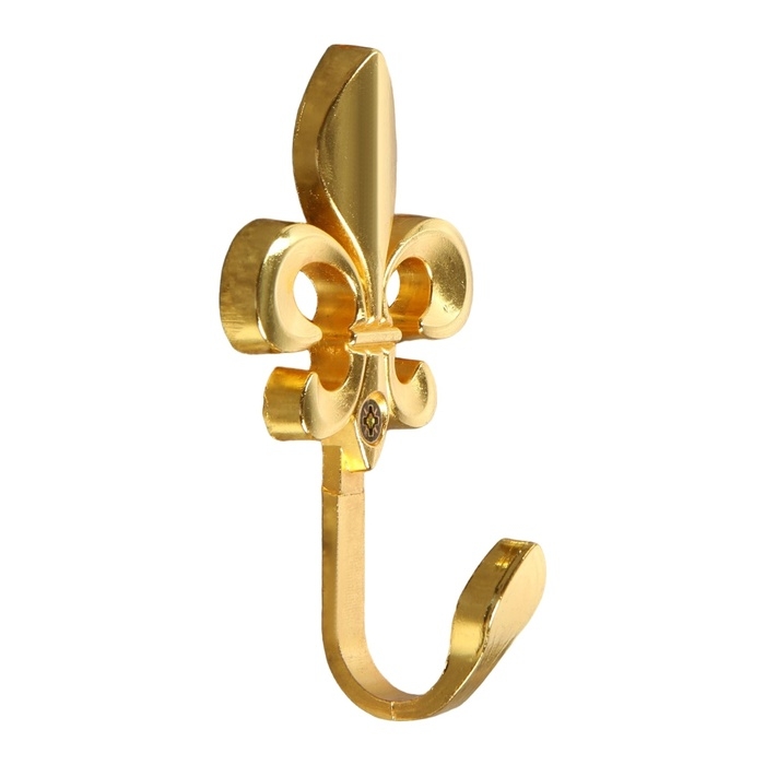 Крючок однорожковый для штор CAPPIO KC113, цвет золото, 2 шт Крючок однорожковый для штор CAPPIO KC113, цвет золото, 2 шт