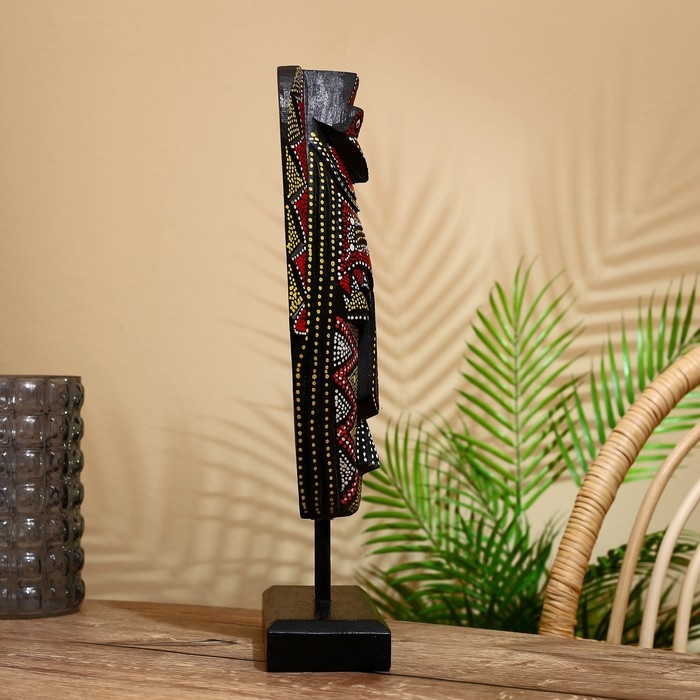 Маска Маска "Чудо" на подставке, албезия 15х10х43 см