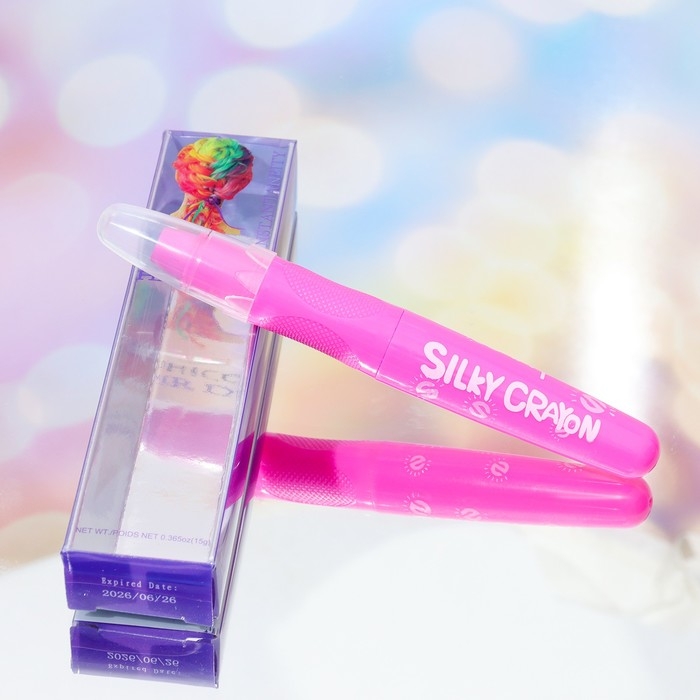 Карандаш-мелок для волос, 1 шт, розовый Карандаш-мелок для волос, 1 шт, розовый