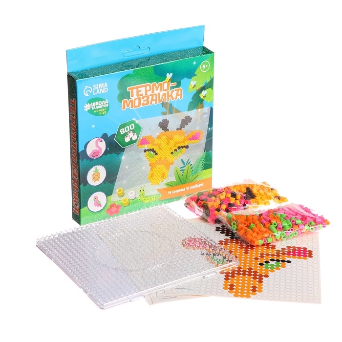 Термомозаика «Тропики» с пинцетом Термомозаика «Тропики» с пинцетом