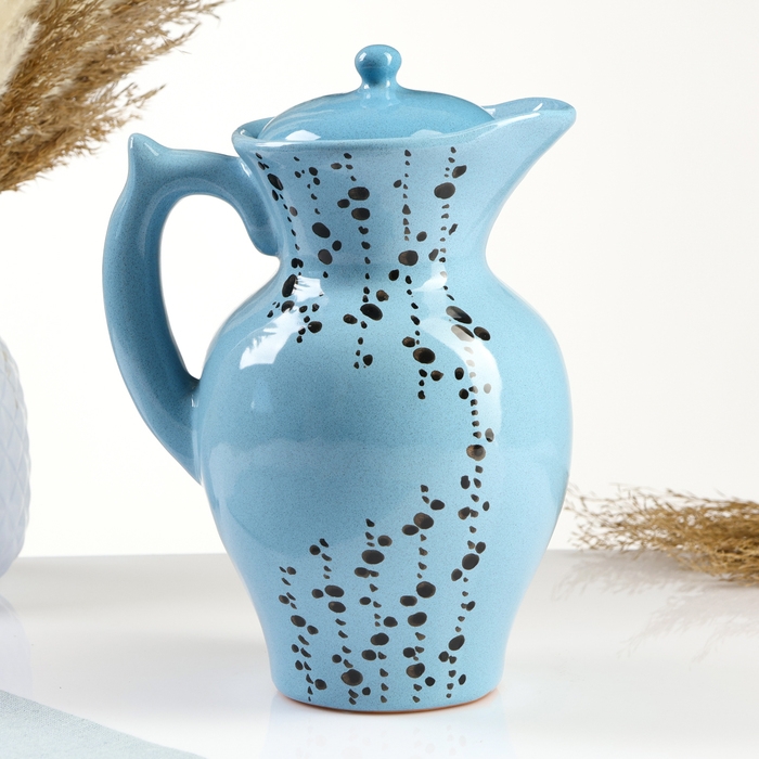 Кувшин Кувшин "Дачный" 1л / 22,5х13,5см, блюз