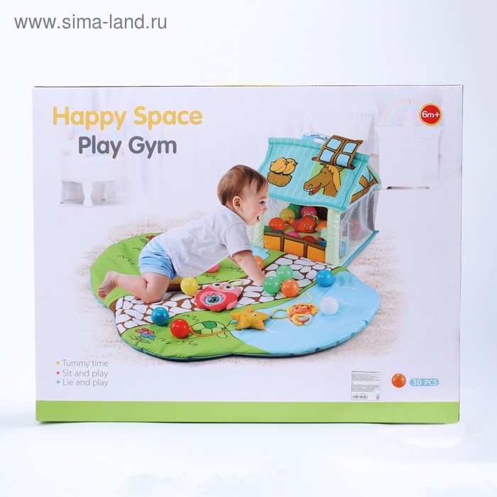 Развивающий коврик с дугами «Домик для игрушек», 93х70 см. Развивающий коврик с дугами «Домик для игрушек», 93х70 см.