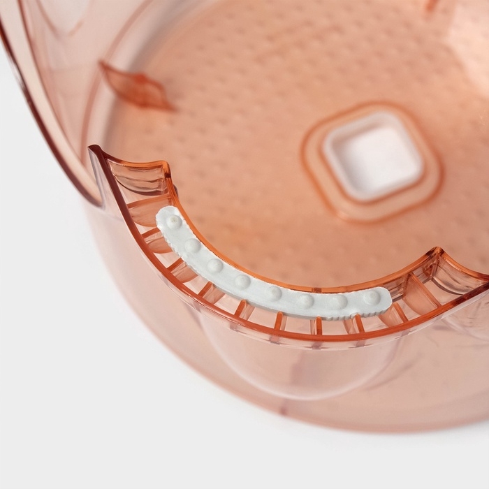 Табурет-подставка «Рубин», пластик, 26×20 см, персиковый Табурет-подставка «Рубин», пластик, 26×20 см, персиковый