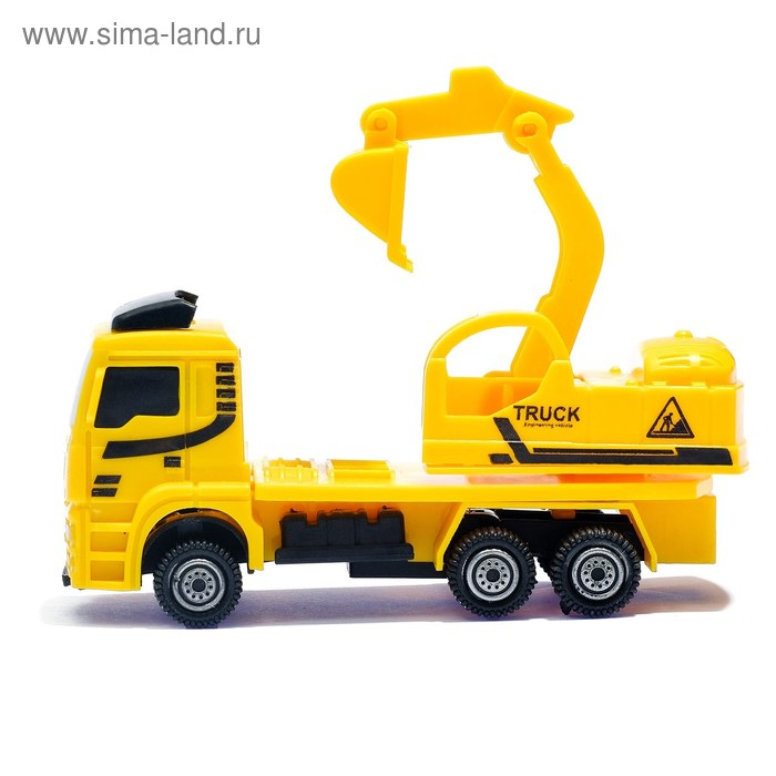 Набор инерционных машин «Стройка», 3 штуки, в пакете Набор инерционных машин «Стройка», 3 штуки, в пакете