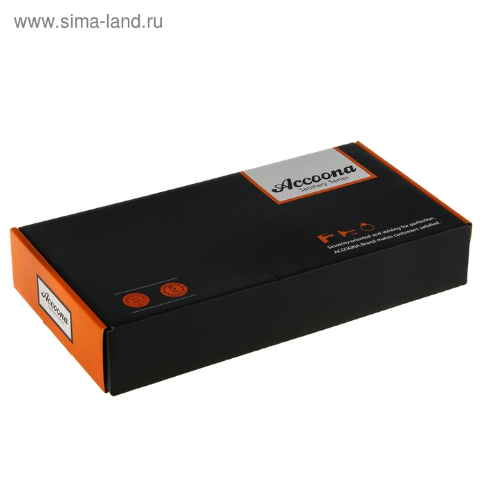 Cмеситель для кухни Accoona A4478, двухвентильный, с гайкой, силумин, хром Cмеситель для кухни Accoona A4478, двухвентильный, с гайкой, силумин, хром