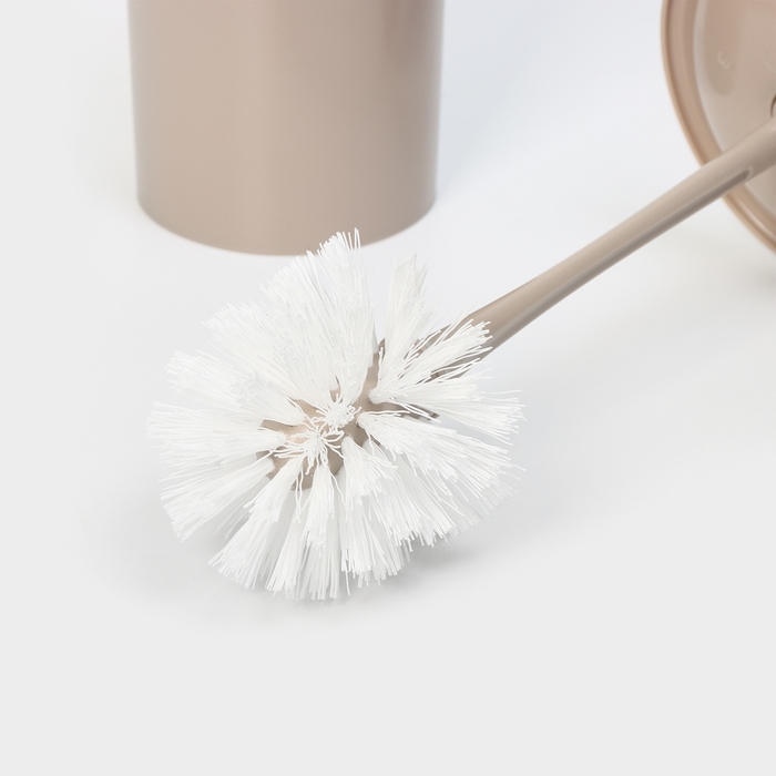 Комплект для туалета Rambai, d=11,5 см, h=36,5 см, цвет бежевый Комплект для туалета Rambai, d=11,5 см, h=36,5 см, цвет бежевый