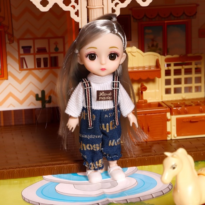 Дом для кукол «Мой милый дом», с куклами 2 шт., 298 деталей, с аксессуарами Дом для кукол «Мой милый дом», с куклами 2 шт., 298 деталей, с аксессуарами