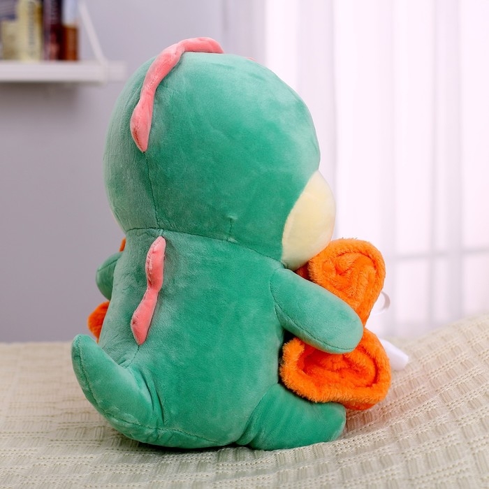 Мягкая игрушка с пледом «Динозаврик»