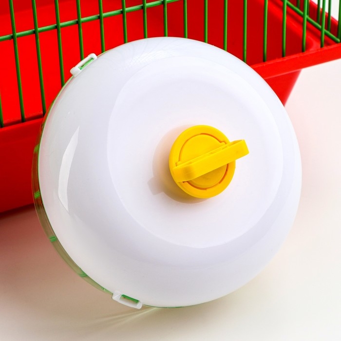 Колесо для грызунов тихое, 14 см, зелёное Колесо для грызунов тихое, 14 см, зелёное