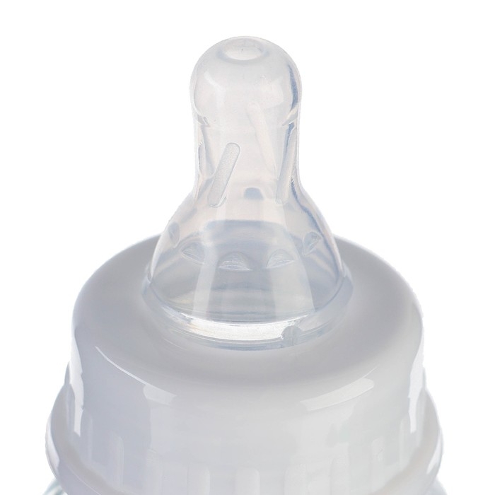 Бутылочка для кормления, классическое горло, стеклянная, средний поток, 240 мл., цвет МИКС Бутылочка для кормления, классическое горло, стеклянная, средний поток, 240 мл., цвет МИКС