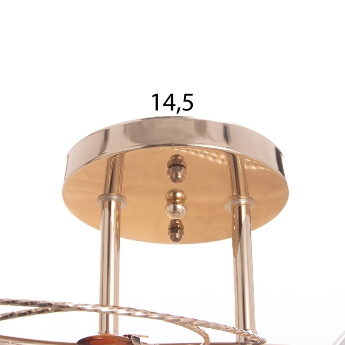 Люстра Люстра "Баффи" 2х40Вт Е27 Золото МОДЕЛЬ: 2751100