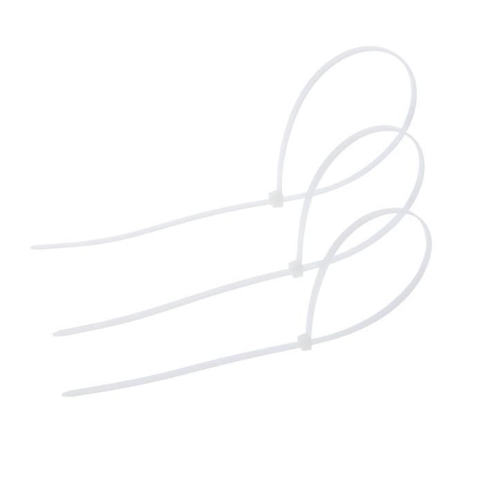 Хомут нейлоновый 4,8х370 мм, белый