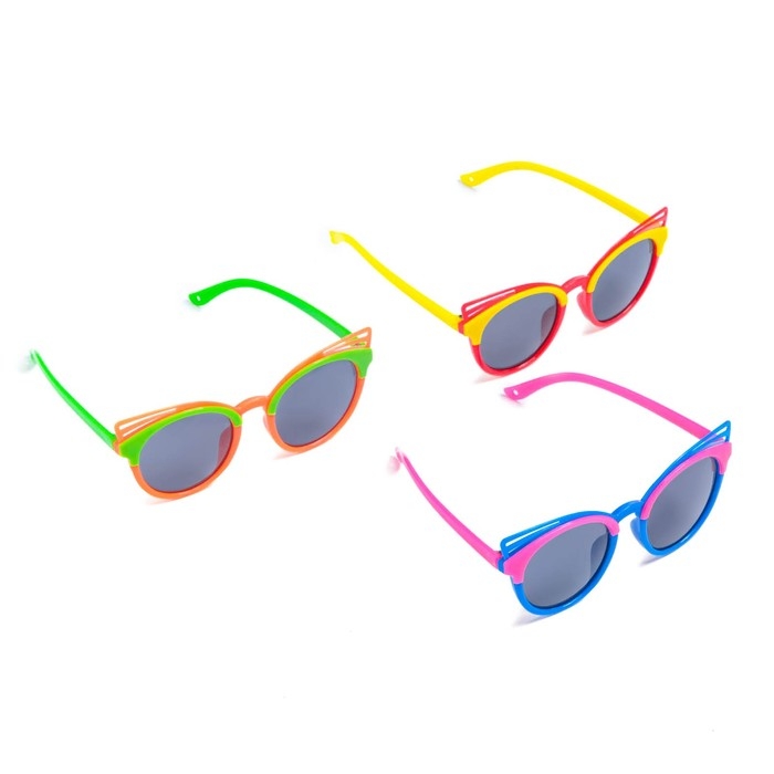 Очки солнцезащитные детские OneSun, 13.5 х 13 х 5 см, микс Очки солнцезащитные детские OneSun, 13.5 х 13 х 5 см, микс