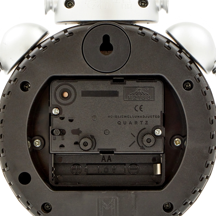Часы настольные Часы настольные "Робот", с подвесом, плавный ход, АА