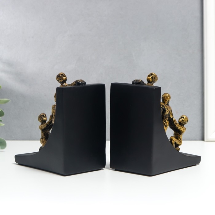 Держатели для книг  Держатели для книг "Скованные одной цепью" набор 2 шт 14,5х8,2х12,8 см