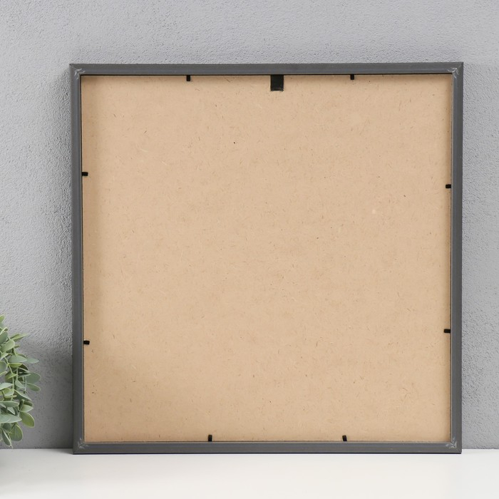 Фоторамка пластик Фоторамка пластик "МИРАМ" 40х40 см, 641877-44, чёрный (пластиковый экран)