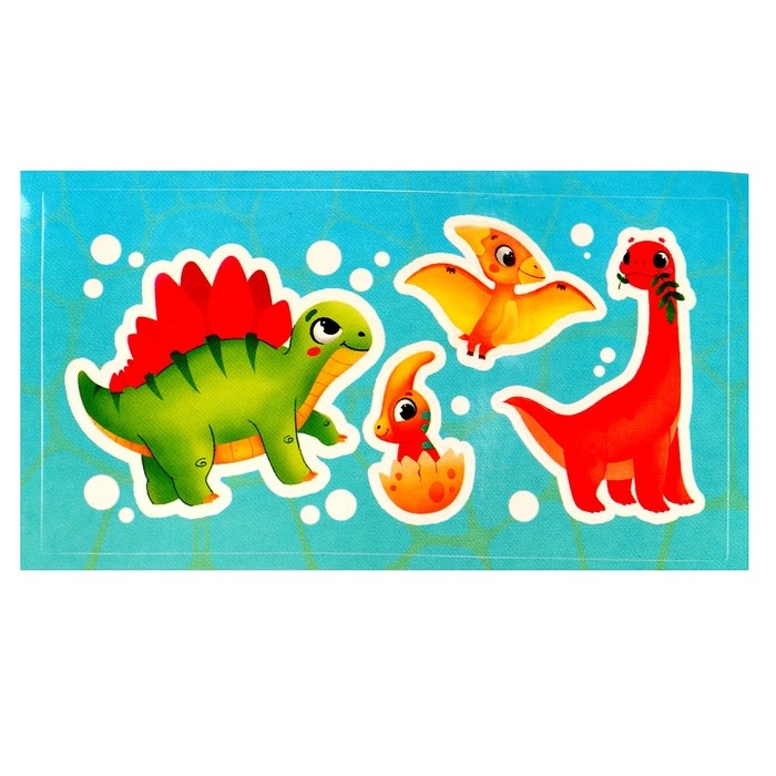 Игрушка-сюрприз «Дино Мяк-жмяк», с наклейками, МИКС Игрушка-сюрприз «Дино Мяк-жмяк», с наклейками, МИКС