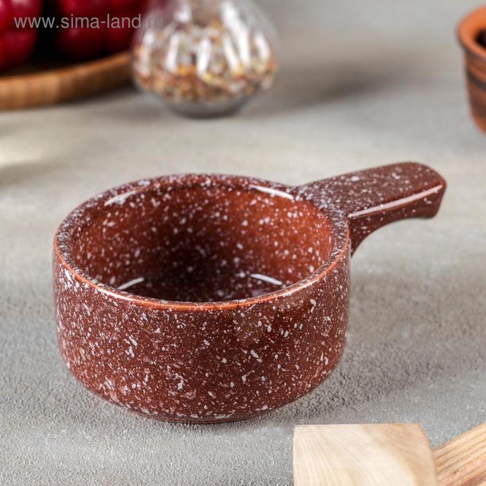 Кокотница-жульенница «Мрамор коричневый», 150 мл Кокотница-жульенница «Мрамор коричневый», 150 мл