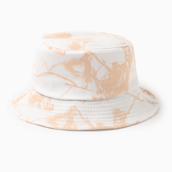Панама детская MINAKU Панама детская MINAKU "Тай-Дай", цвет белый/бежевый, р-р 54