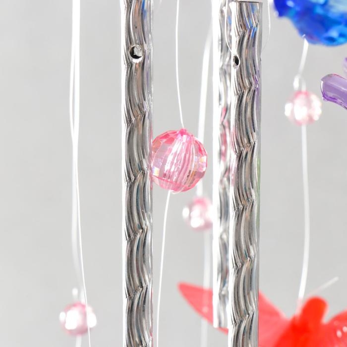 Музыка ветра пластик Музыка ветра пластик "Птицы" 4 трубочки + 11 фигурок 67 см МИКС