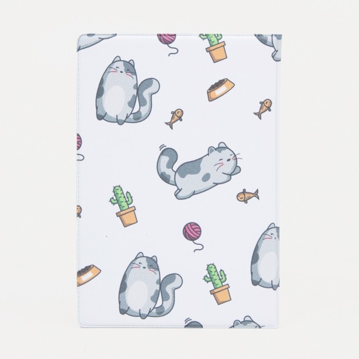 Обложка для паспорта, цвет белый Обложка для паспорта, цвет белый