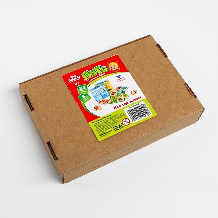 Лото «Животные», 24 элемента Лото «Животные», 24 элемента