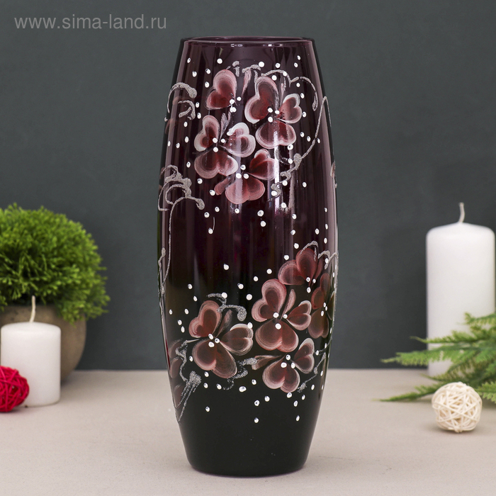 Ваза Ваза "Цветочное соло" 7,5х11х26 см