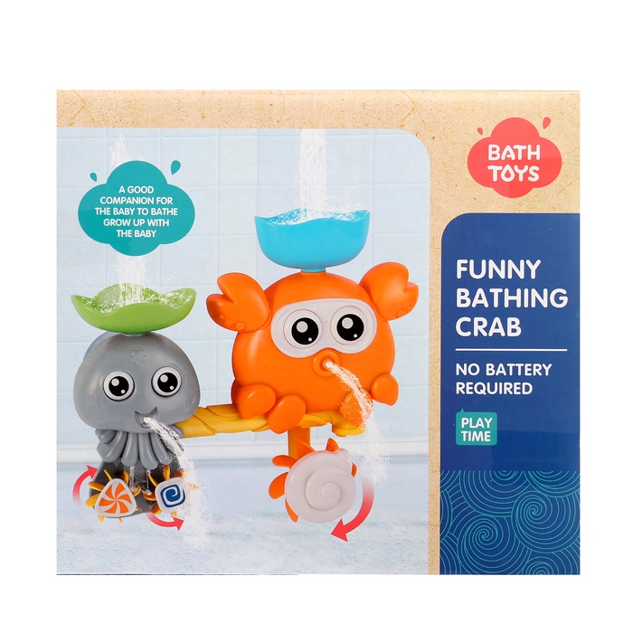 Игрушка для ванны «Весёлые друзья», цвета МИКС Игрушка для ванны «Весёлые друзья», цвета МИКС