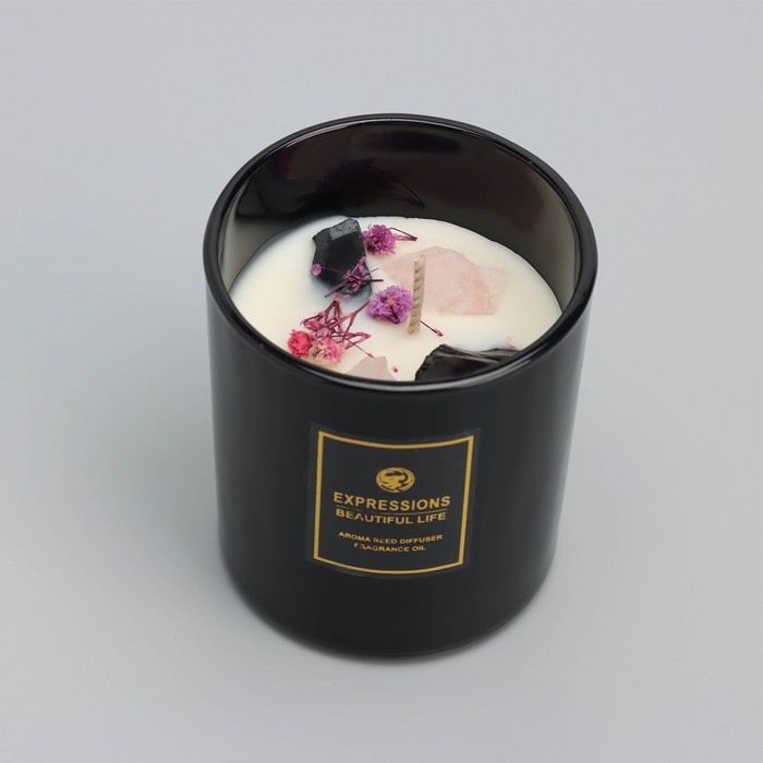 Свеча ароматическая  Свеча ароматическая "Aromatic Candle", английская груша и фрезия