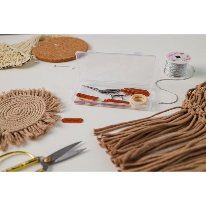 Контейнер для хранения мелочей, 17,5 × 8,5 × 2 см Контейнер для хранения мелочей, 17,5 × 8,5 × 2 см