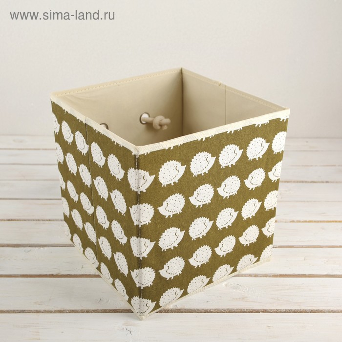 Короб стеллажный для хранения «Ёжики», 27×27×27 см Короб стеллажный для хранения «Ёжики», 27×27×27 см