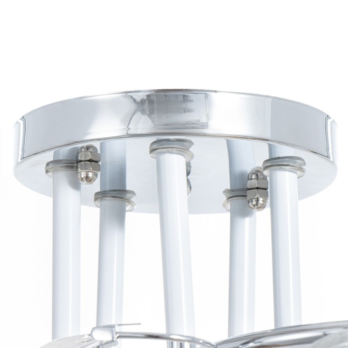 Люстра Люстра "Аиша" 5хЕ27 40Вт хром 58х58х27 см BayerLux