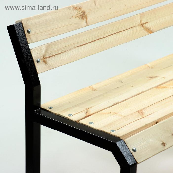 Скамейка со спинкой Скамейка со спинкой "Модерн 40" 150 х 72 х 57 см